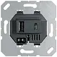 JUNG USB 15 CA SW USB-lader 2-voudig type A en type C totaal 3000mA zwart glans