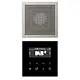 JUNG DAB ES1 smart radio DAB+ set met 1 luidspreker LS990 edelstaal