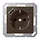 JUNG A 1520-18 A MO wandcontactdoos randaarde Safety+ met USB-A A-range mokka