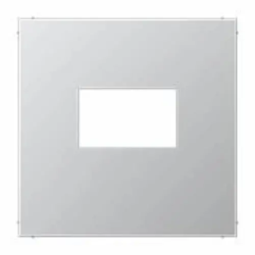 JUNG AL 1969 USB centraalplaat USB-lader met klikbevestiging LS990 aluminium