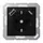JUNG A 1520-15 CA SWM wandcontactdoos randaarde Safety+ met USB type A en C A-range grafietzwart mat
