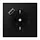 JUNG LS 1520-18 A SWM wandcontactdoos randaarde Safety+ met USB-A LS990 grafietzwart mat
