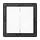 JUNG BLE A 595 WW Bluetooth Low Energy radiografische wandzender 4-kanaals A-range alpine wit