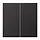 JUNG AL 1702 D dimmerknop 2-voudig serietastdimmer LS990 dark gelakt aluminium