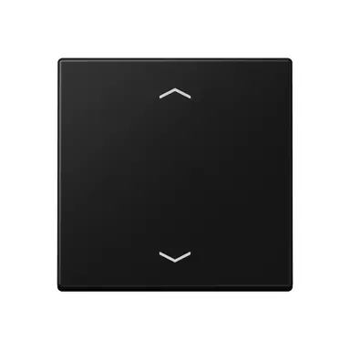 JUNG A 1700 BFP SWM knop met pijlsymbolen tbv elektronische jaloezieactor A-range grafietzwart mat