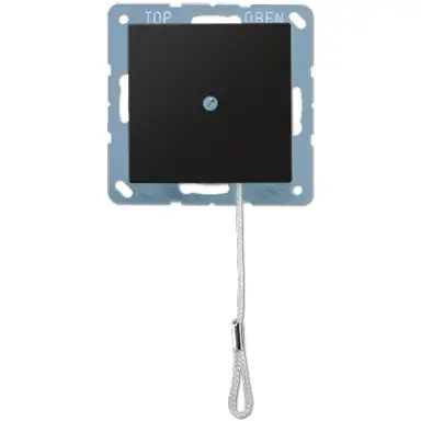 JUNG A 506 BF NUZ SWM trekschakelaar A-range grafietzwart mat