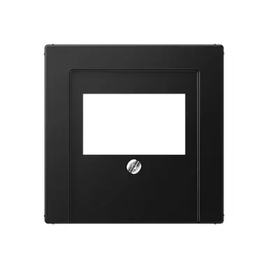 JUNG A 569 BFPLT SWM centraalplaat multimedia A-range grafietzwart mat