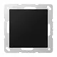 JUNG A 594-0 SWM centraalplaat blinddeksel incl. draagframe A-range grafietzwart mat