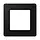 JUNG AF 581 BF SWM afdekraam 1-voudig A Flow grafietzwart mat
