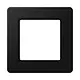 JUNG AF 581 BF SWM afdekraam 1-voudig A Flow grafietzwart mat