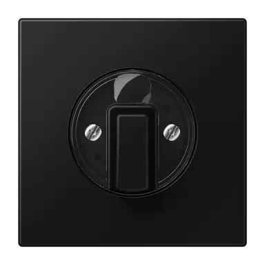 JUNG LS 1941 SWM draaiknop tbv jaloezie of draaischakelaar LS990 grafietzwart mat