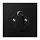 JUNG LS 1941 SWM draaiknop tbv jaloezie of draaischakelaar LS990 grafietzwart mat