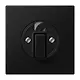 JUNG LS 1941 SWM draaiknop tbv jaloezie of draaischakelaar LS990 grafietzwart mat