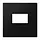 JUNG LS 1969 USB SWM centraalplaat USB-lader met klikbevestiging LS990 grafietzwart mat