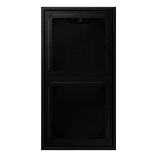 JUNG LS 582 A SWM opbouwbak 2-voudig LS990 grafietzwart mat