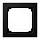 JUNG LS 961 Z SWM verloopplaat voor afdekkingen van 50 x 50 mm LS990 grafietzwart mat