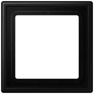 JUNG LS 981 SWM afdekraam 1-voudig LS990 grafietzwart mat