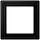 JUNG LS 981 SWM afdekraam 1-voudig LS990 grafietzwart mat