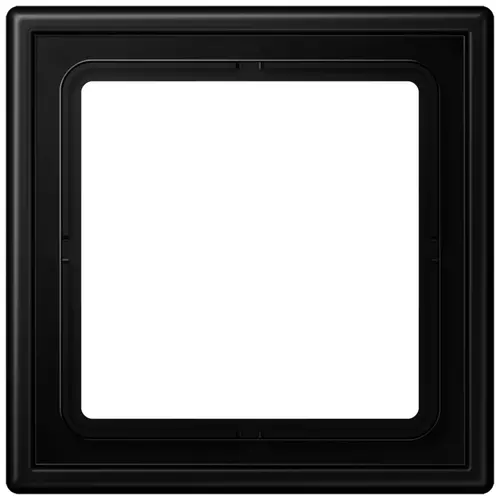 JUNG LS 981 SWM afdekraam 1-voudig LS990 grafietzwart mat