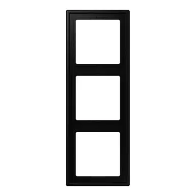 JUNG LS 983 SWM afdekraam 3-voudig LS990 grafietzwart mat