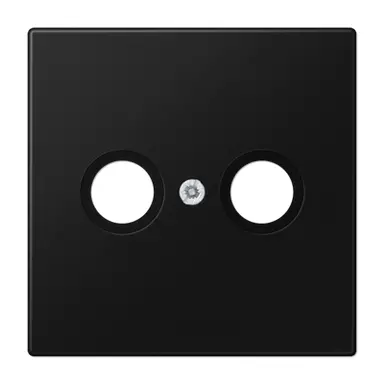 JUNG LS 990 TV SWM centraalplaat antenne-coax LS990 grafietzwart mat