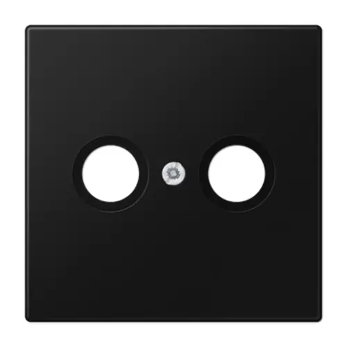 JUNG LS 990 TV SWM centraalplaat antenne-coax LS990 grafietzwart mat