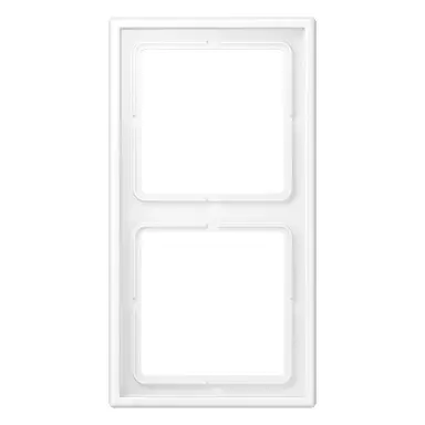 JUNG LS 982 WWM afdekraam 2-voudig LS990 sneeuwwit mat