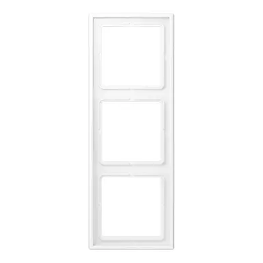 JUNG LS 983 WWM afdekraam 3-voudig LS990 sneeuwwit mat