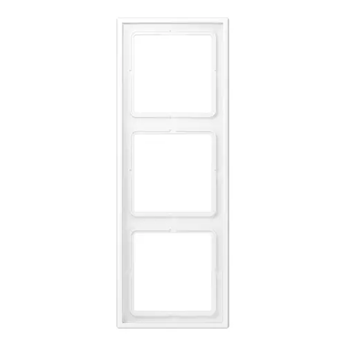 JUNG LS 983 WWM afdekraam 3-voudig LS990 sneeuwwit mat