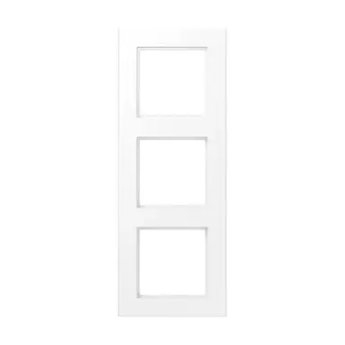 JUNG A 5583 BF WWM afdekraam 3-voudig A550 sneeuwwit mat