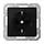 JUNG A 1520 NBFKI SWM wandcontactdoos randaarde Safety+ A-range grafietzwart mat