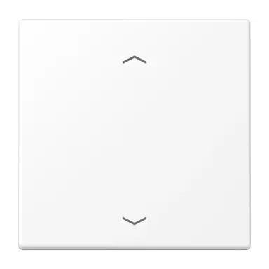 JUNG LS 1700 P WWM jaloezieknop tbv elektronische jaloezieactor LS990 sneeuwwit mat