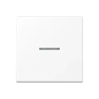 JUNG A 101 KO5 BF WWM schakelwip met controlevenster voor HOME draadloze schakelaar A-range sneeuwwit mat