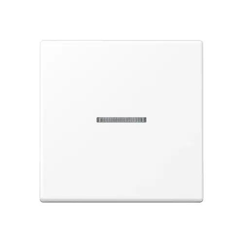 JUNG A 101 KO5 BF WWM schakelwip met controlevenster voor HOME draadloze schakelaar A-range sneeuwwit mat