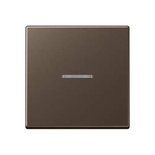 JUNG A 101 KO5 MO schakelwip met controlevenster voor HOME draadloze schakelaar A-range mokka