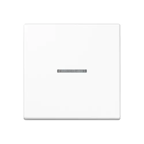 JUNG A 101 KO5 WW schakelwip met controlevenster voor HOME draadloze schakelaar A-range alpine wit