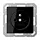 JUNG A 1520 FBFKI SW wandcontactdoos penaarde Safety+ A-range zwart