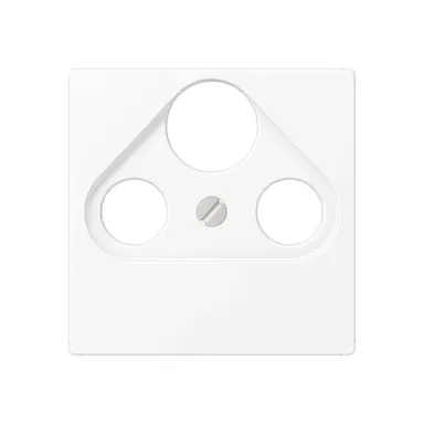 JUNG A 561 BFPLSAT WWM centraalplaat coax/sat A-range sneeuwwit mat