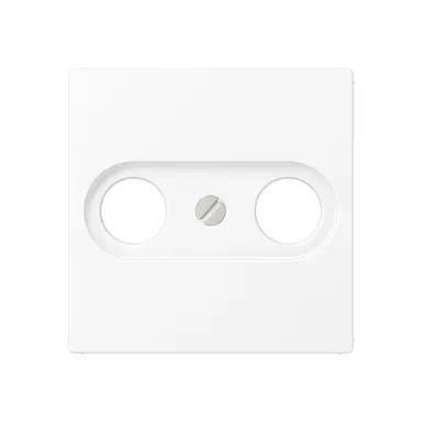 JUNG A 561 BFPLTV WWM centraalplaat antenne-coax A-range sneeuwwit mat