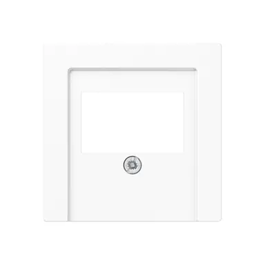 JUNG A 569 BFPLT WWM centraalplaat multimedia A-range sneeuwwit mat