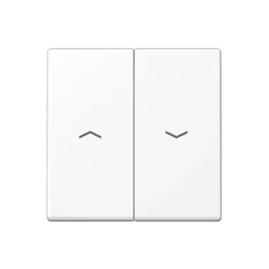 JUNG A 595 P WWM wip tbv jaloezieschakelaar A-range sneeuwwit mat