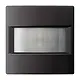 JUNG AL 17180 WU D bewegingsmelder opzetstuk standaard IP44 LS990 dark gelakt aluminium