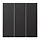 JUNG AL 993 D schakelwip drievoudig LS990 dark gelakt aluminium