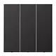 JUNG AL 993 D schakelwip drievoudig LS990 dark gelakt aluminium