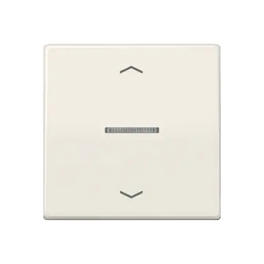 JUNG AS 101 KO5P schakelwip met controlevenster en pijlsymbolen voor HOME draadloze schakelaar AS500 creme