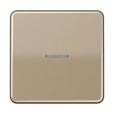 JUNG CD 101 KO5 GB schakelwip met controlevenster voor HOME draadloze schakelaar CD500 goud brons