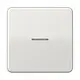 JUNG CD 101 KO5 LG schakelwip met controlevenster voor HOME draadloze schakelaar CD500 lichtgrijs