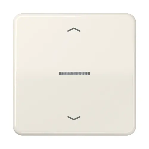 JUNG CD 101 KO5P schakelwip met controlevenster en pijlsymbolen voor HOME draadloze schakelaar CD500 creme