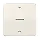 JUNG CD 101 KO5P schakelwip met controlevenster en pijlsymbolen voor HOME draadloze schakelaar CD500 creme