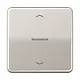JUNG CD 101 KO5P PT schakelwip met controlevenster en pijlsymbolen voor HOME draadloze schakelaar CD500 platina